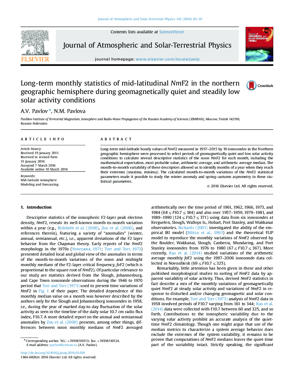 Long-term monthly statistics of mid-latitudinal NmF2 in the northern geographic hemisphere during geomagnetically quiet and steadily low solar activity conditions