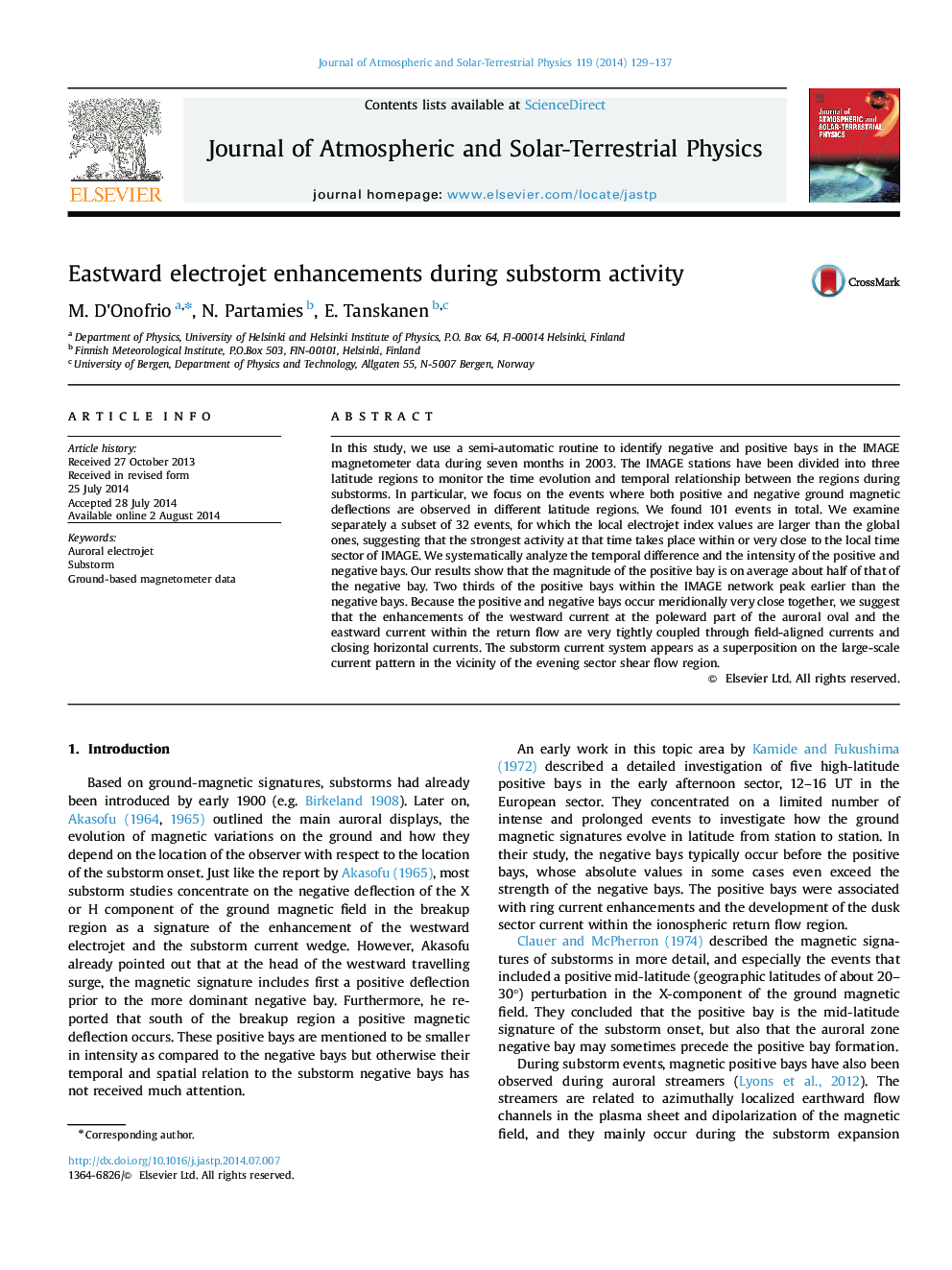 Eastward electrojet enhancements during substorm activity