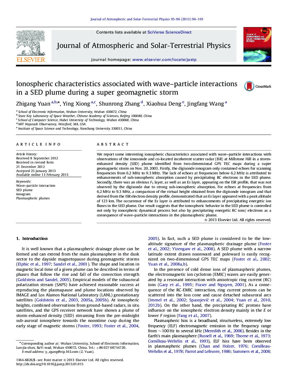 Ionospheric characteristics associated with wave-particle interactions in a SED plume during a super geomagnetic storm