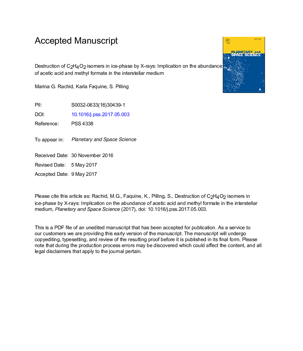 Destruction of C2H4O2 isomers in ice-phase by X-rays: Implication on the abundance of acetic acid and methyl formate in the interstellar medium