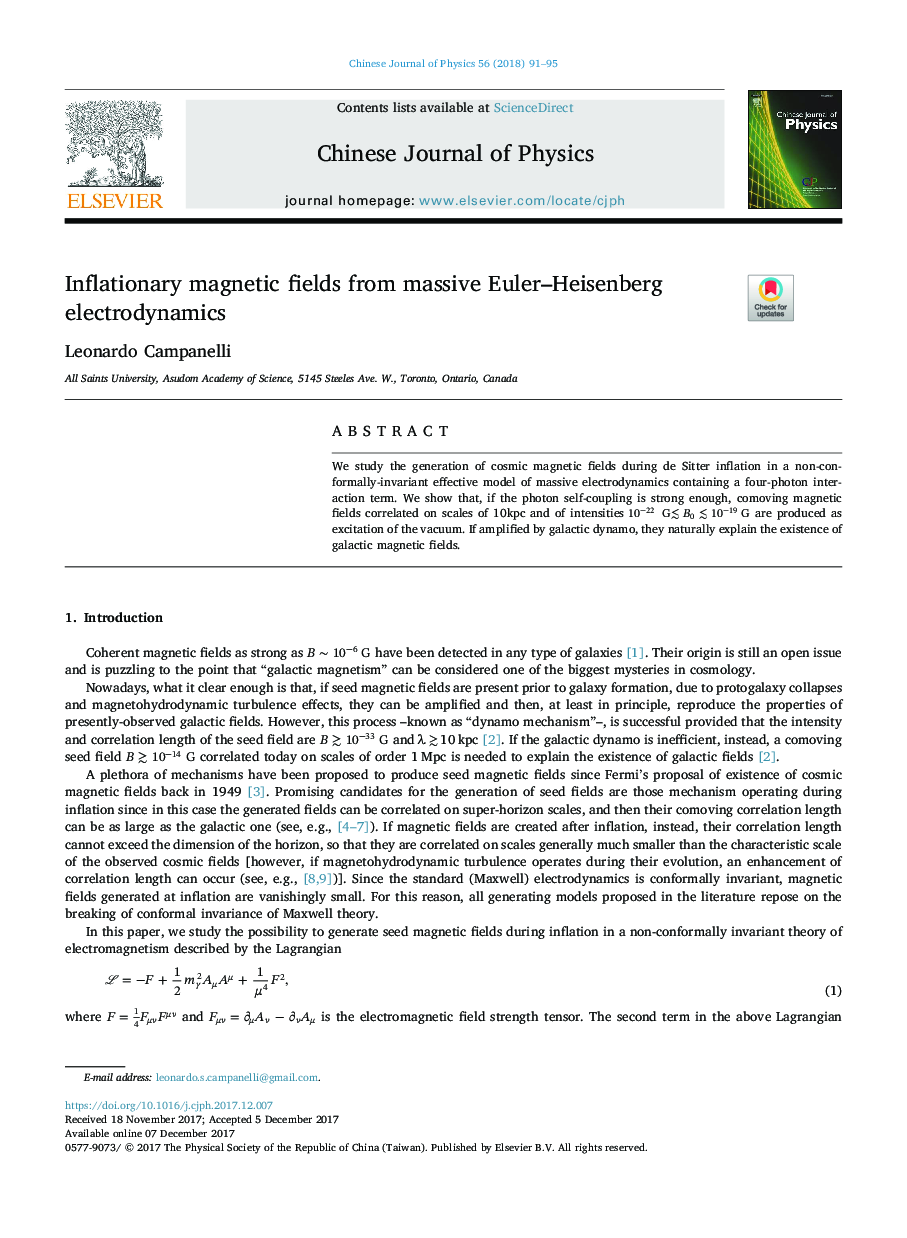 Inflationary magnetic fields from massive Euler-Heisenberg electrodynamics