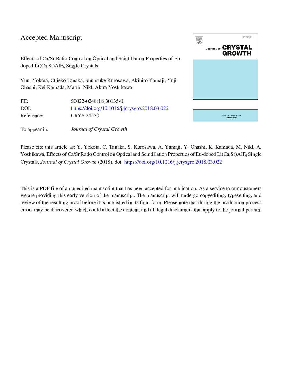 Effects of Ca/Sr ratio control on optical and scintillation properties of Eu-doped Li(Ca,Sr)AlF6 single crystals