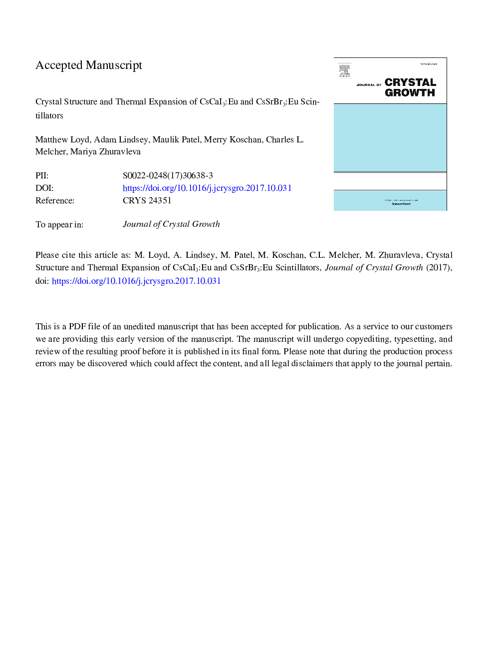 Crystal structure and thermal expansion of CsCaI3:Eu and CsSrBr3:Eu scintillators