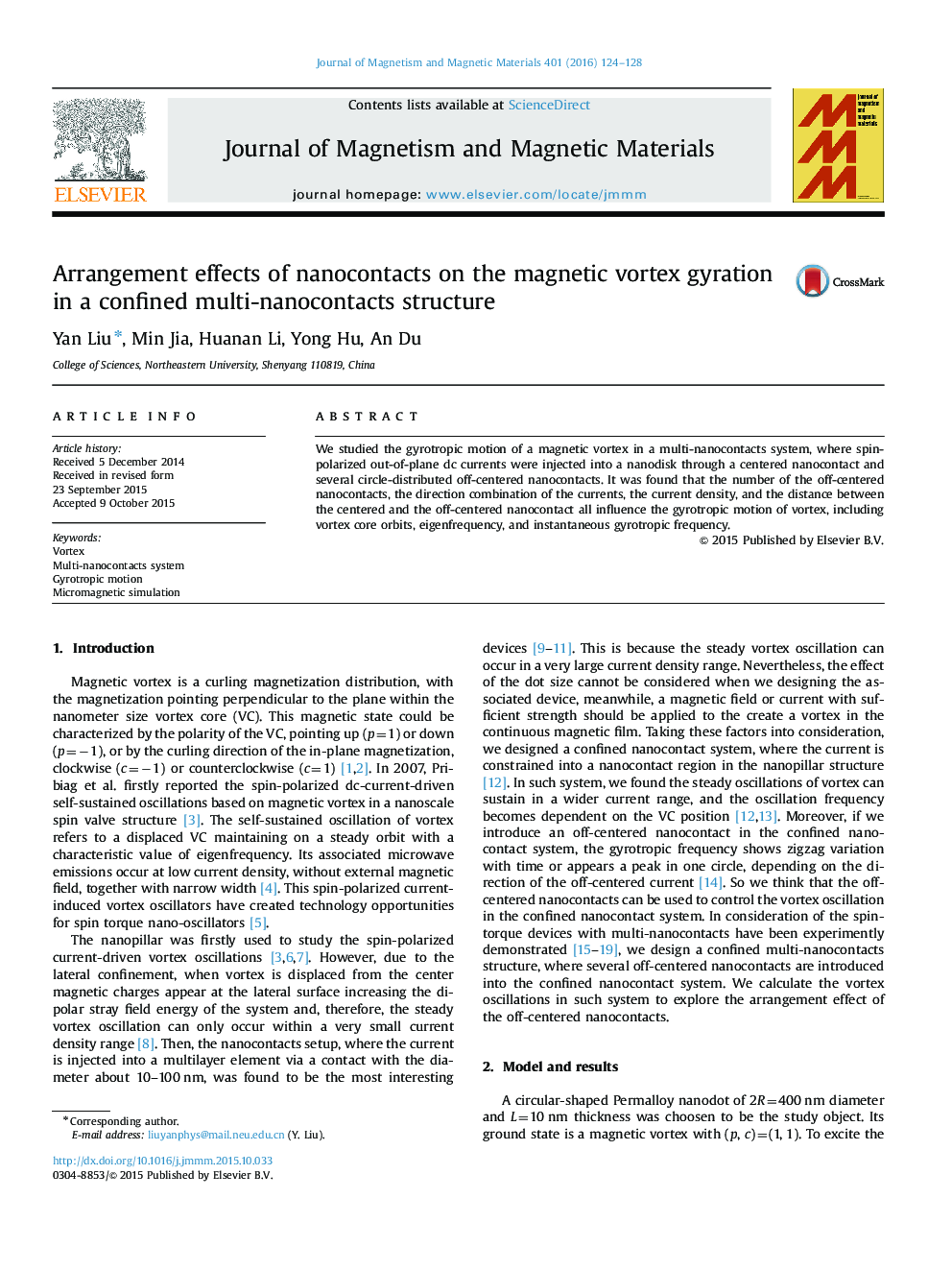 Arrangement effects of nanocontacts on the magnetic vortex gyration in a confined multi-nanocontacts structure