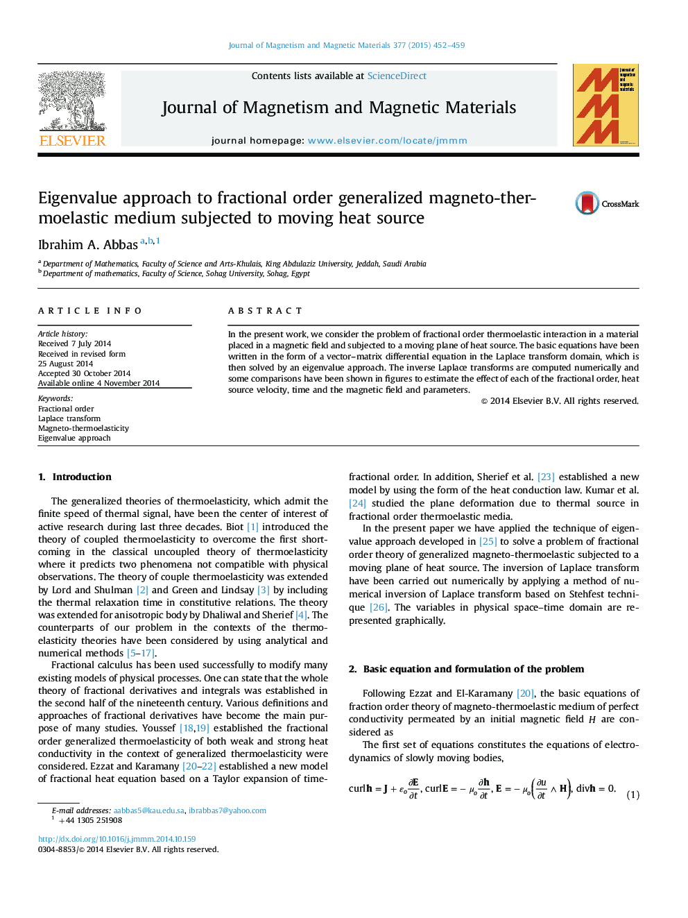 Eigenvalue approach to fractional order generalized magneto-thermoelastic medium subjected to moving heat source