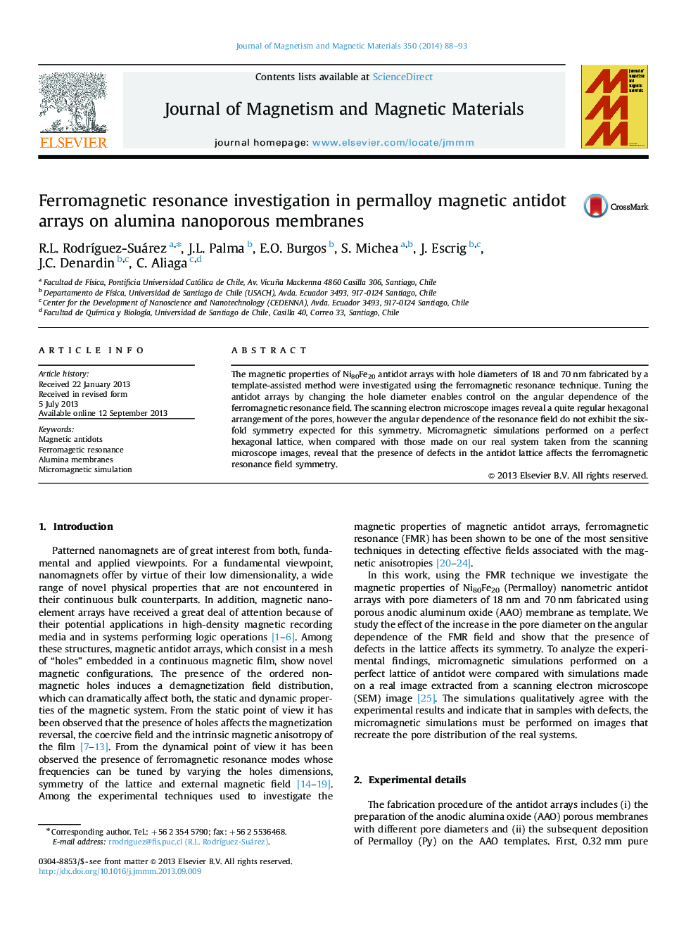 Ferromagnetic resonance investigation in permalloy magnetic antidot arrays on alumina nanoporous membranes