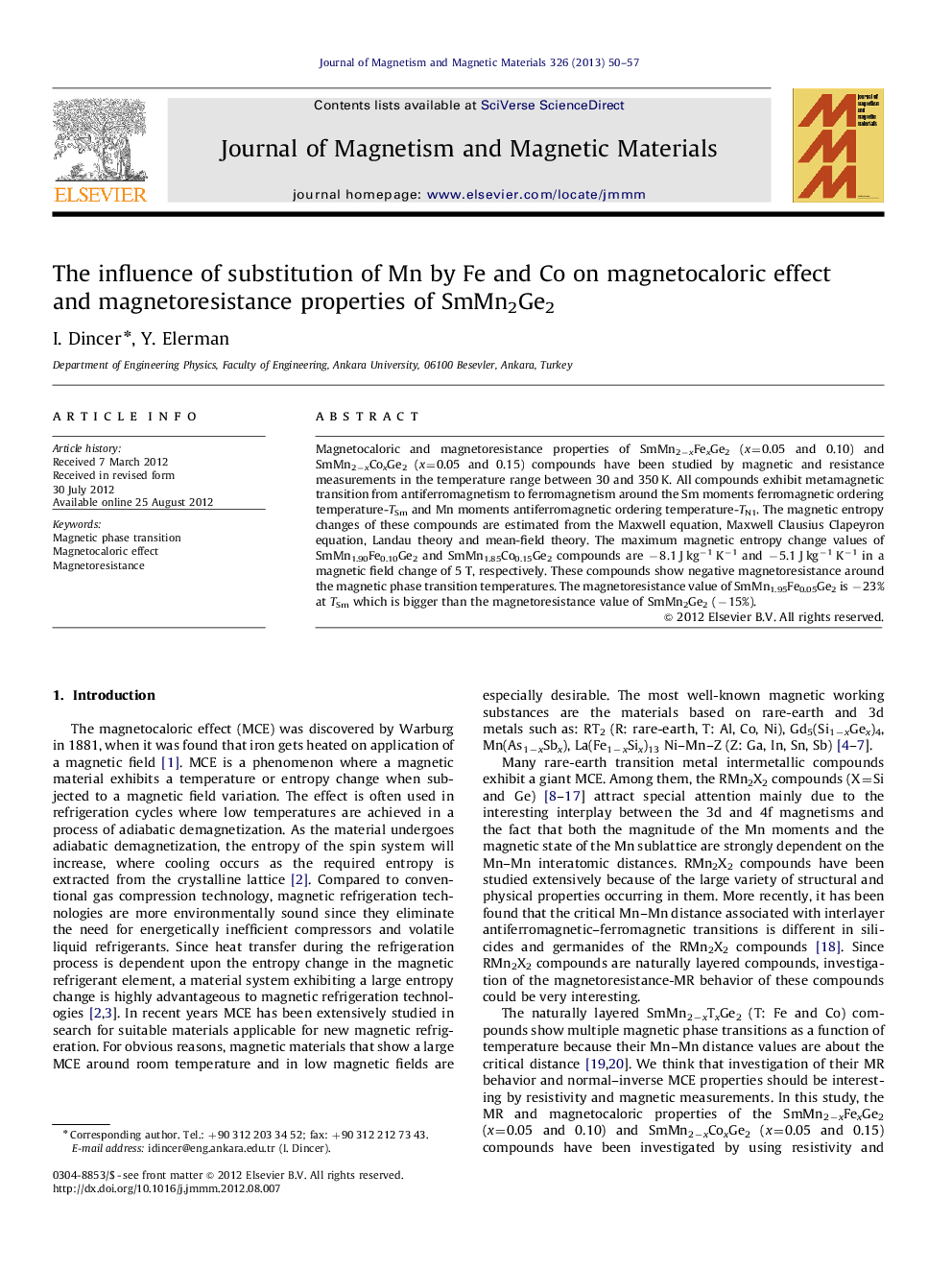 The influence of substitution of Mn by Fe and Co on magnetocaloric effect and magnetoresistance properties of SmMn2Ge2