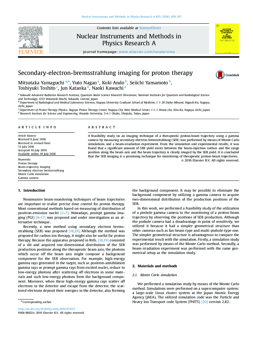 Secondary-electron-bremsstrahlung imaging for proton therapy