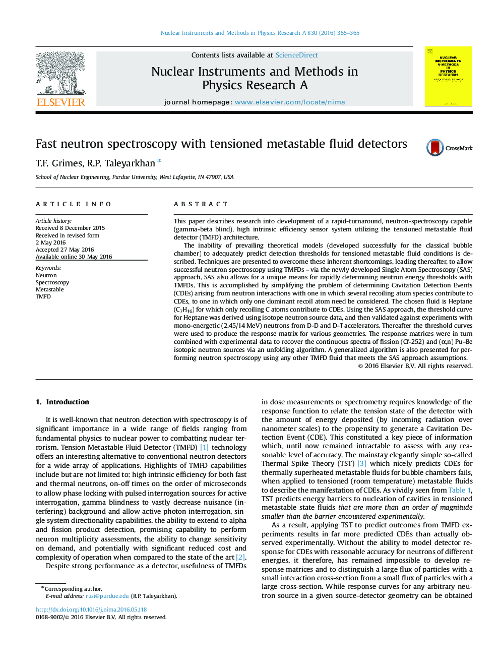 Fast neutron spectroscopy with tensioned metastable fluid detectors