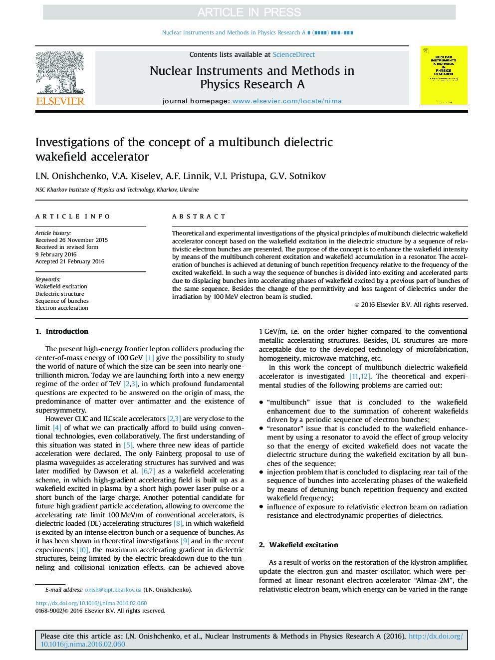 Investigations of the concept of a multibunch dielectric wakefield accelerator