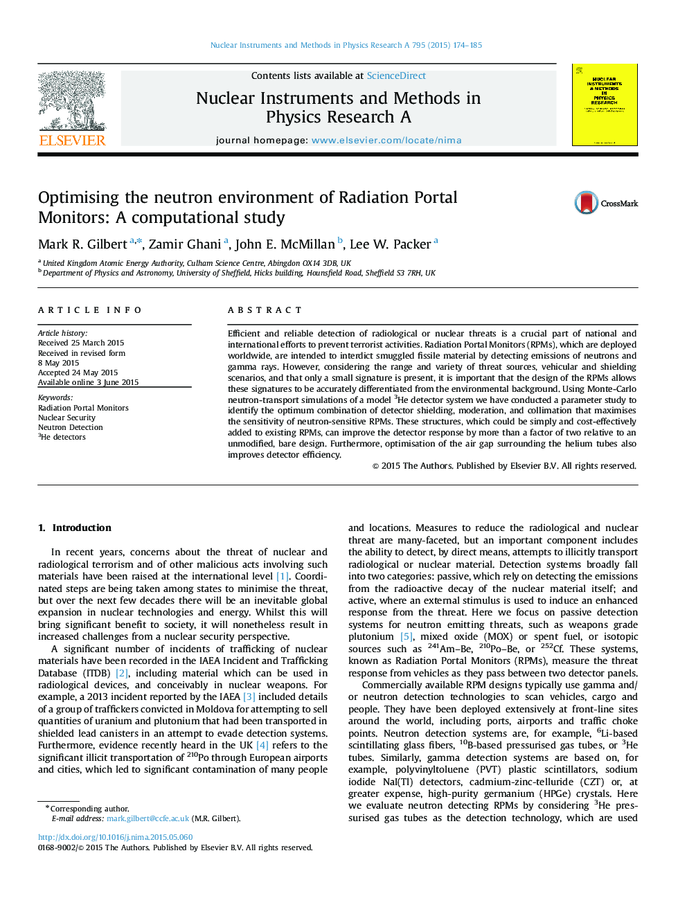 Optimising the neutron environment of Radiation Portal Monitors: A computational study