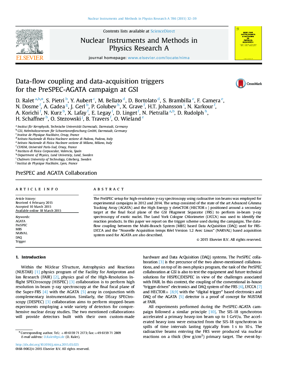 Data-flow coupling and data-acquisition triggers for the PreSPEC-AGATA campaign at GSI