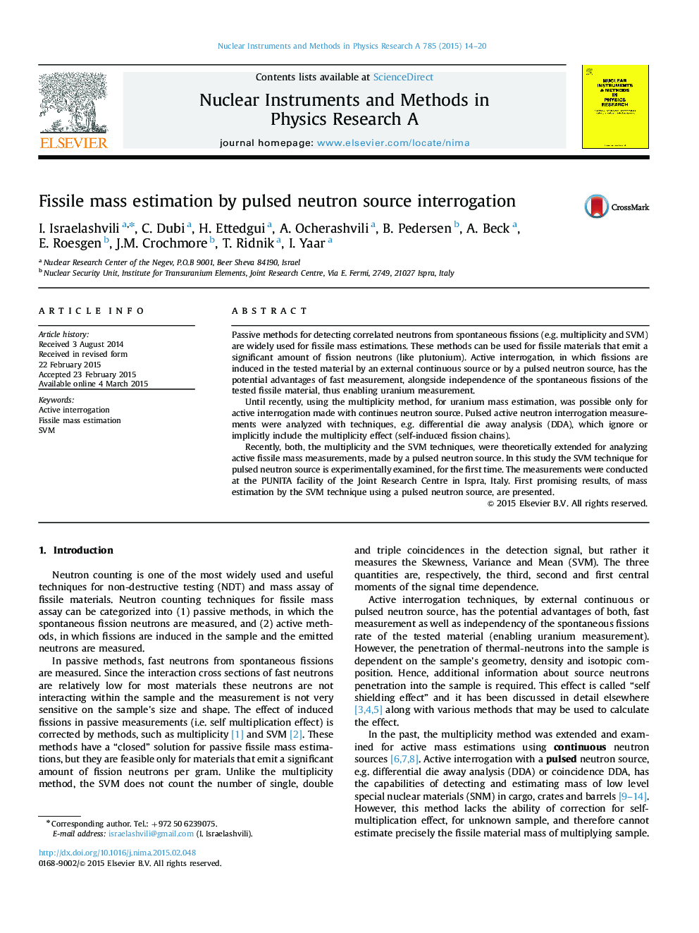 Fissile mass estimation by pulsed neutron source interrogation