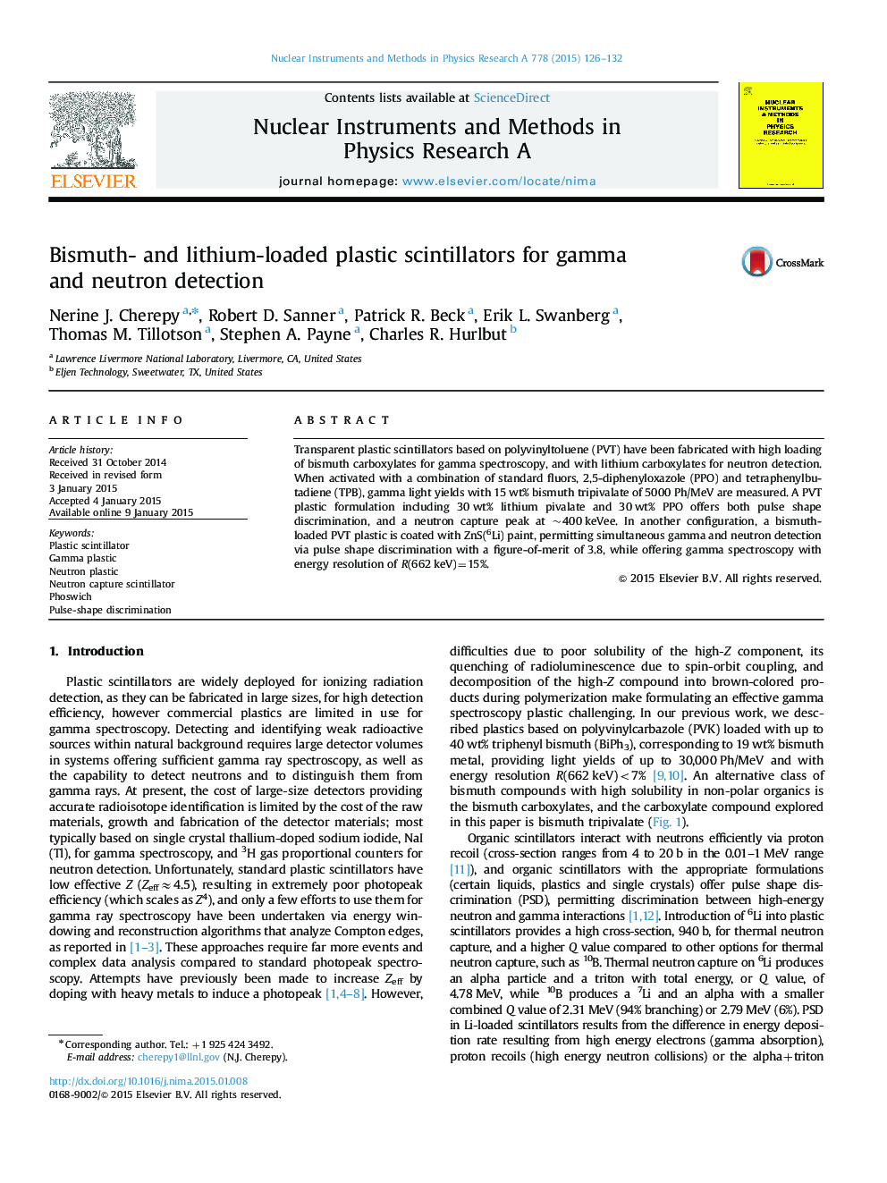 Bismuth- and lithium-loaded plastic scintillators for gamma and neutron detection