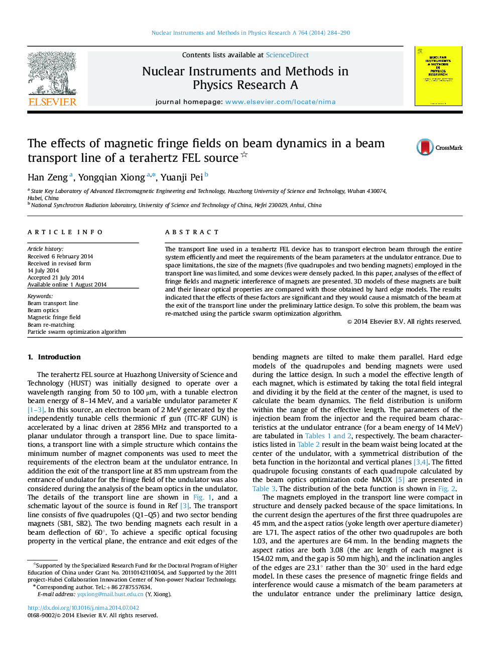 The effects of magnetic fringe fields on beam dynamics in a beam transport line of a terahertz FEL source