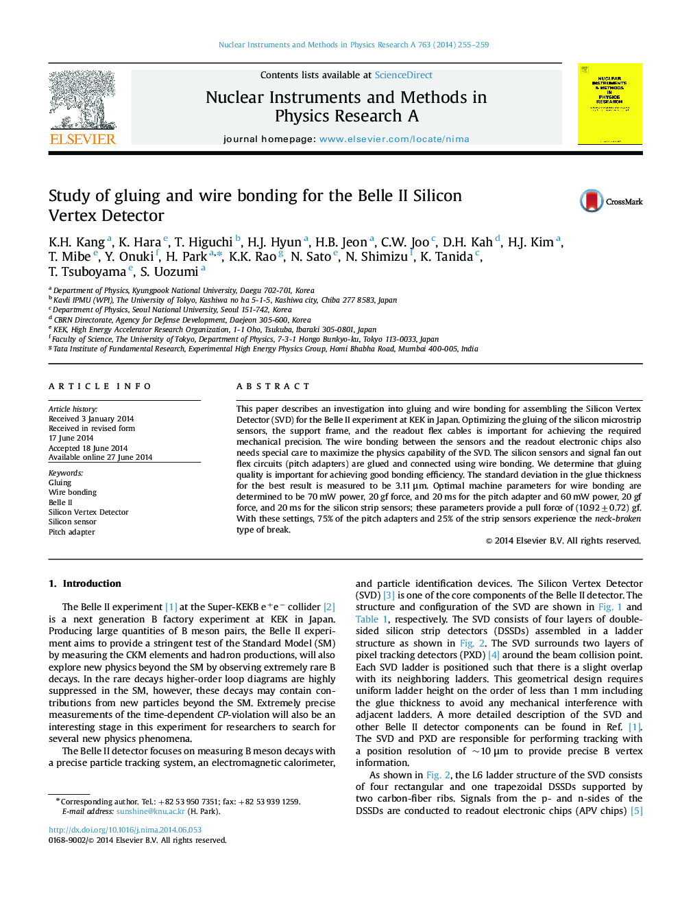 Study of gluing and wire bonding for the Belle II Silicon Vertex Detector