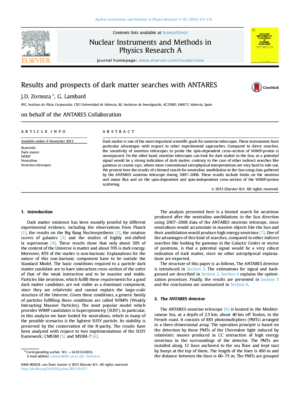 Results and prospects of dark matter searches with ANTARES