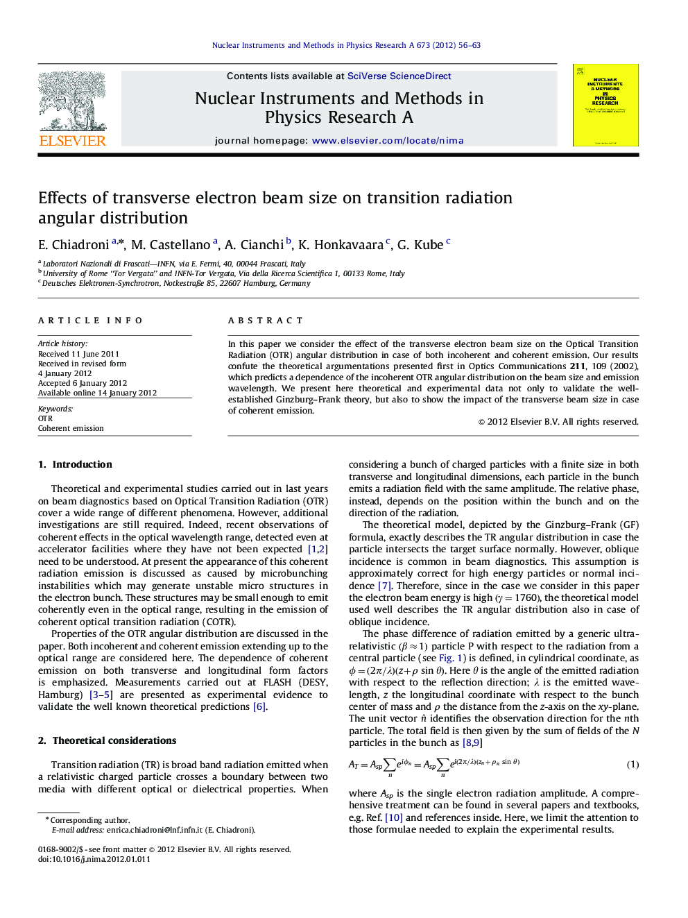 Effects of transverse electron beam size on transition radiation angular distribution