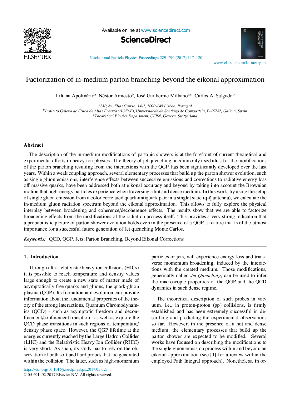 Factorization of in-medium parton branching beyond the eikonal approximation