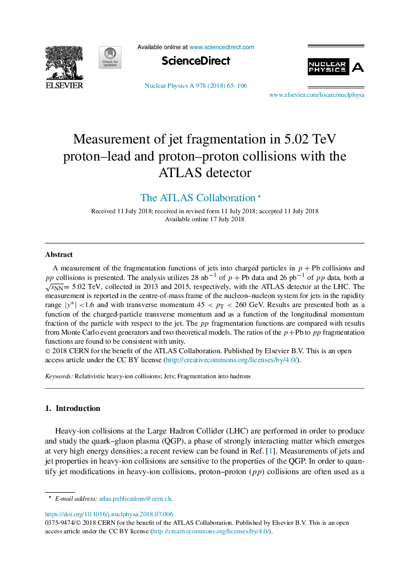 Measurement of jet fragmentation in 5.02 TeV proton-lead and proton-proton collisions with the ATLAS detector