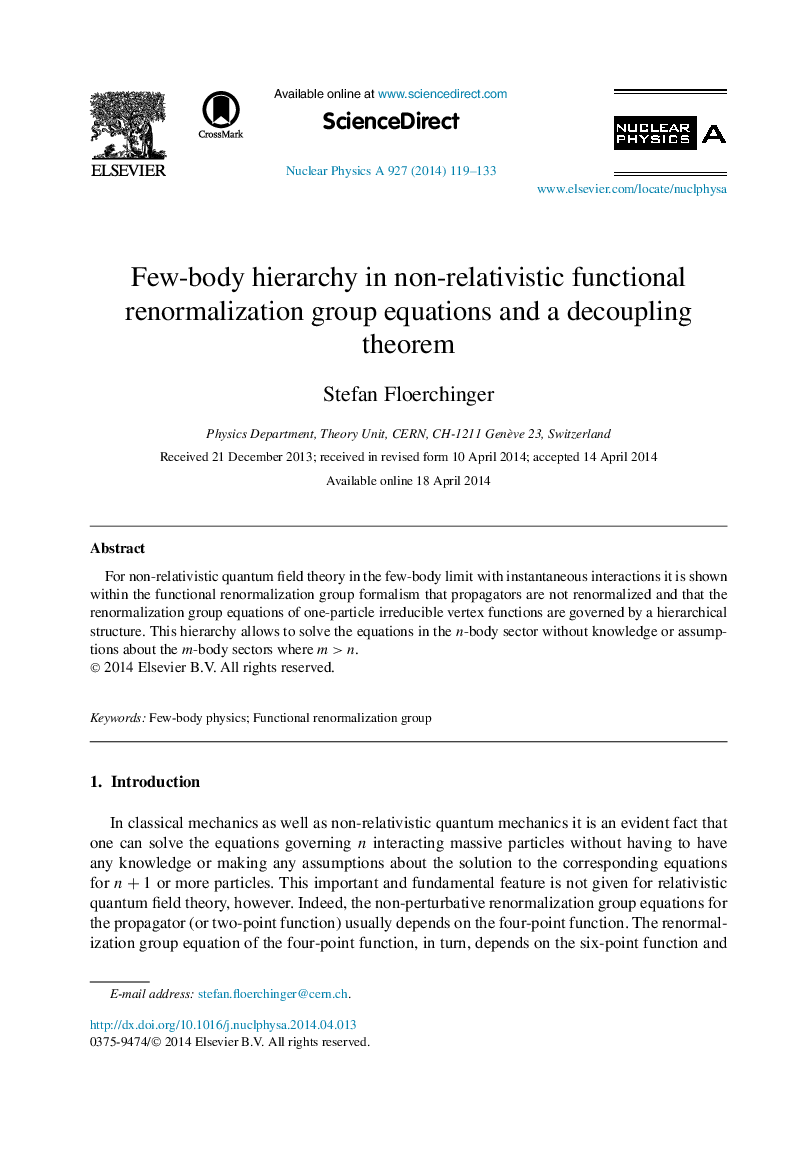 سلسله مراتب چندگانه در معادلات گروه غیر ارادی سازمانی غیر نسبتی و یک قضیه جداسازی 