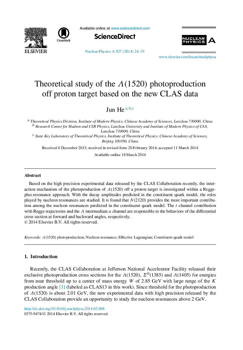 Theoretical study of the Î(1520) photoproduction off proton target based on the new CLAS data