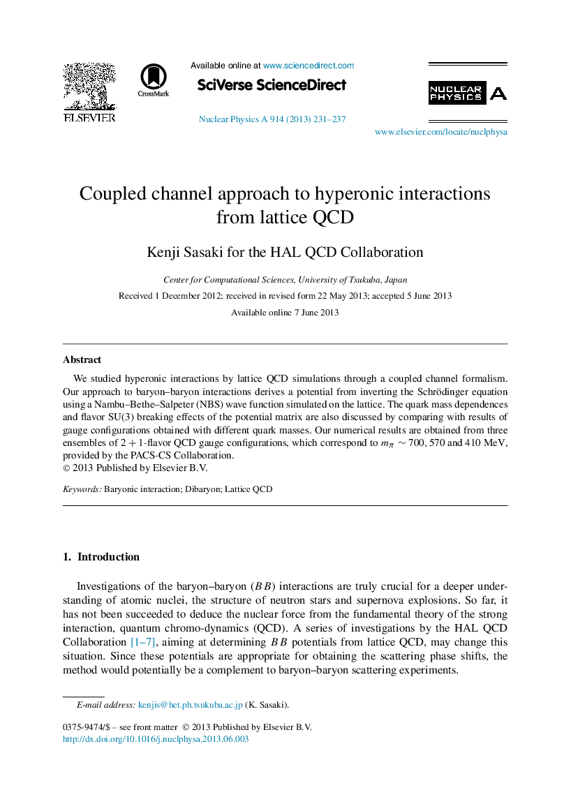 Coupled channel approach to hyperonic interactions from lattice QCD