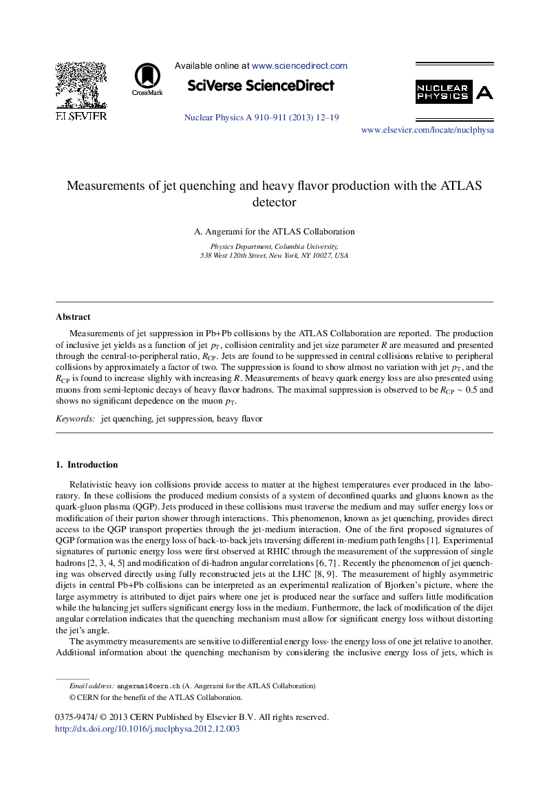 Measurements of jet quenching and heavy flavor production with the ATLAS detector