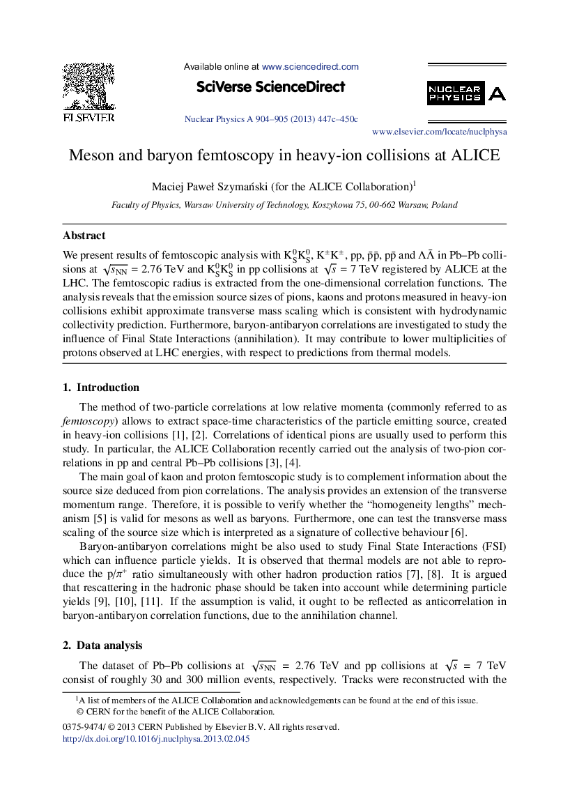 Meson and baryon femtoscopy in heavy-ion collisions at ALICE