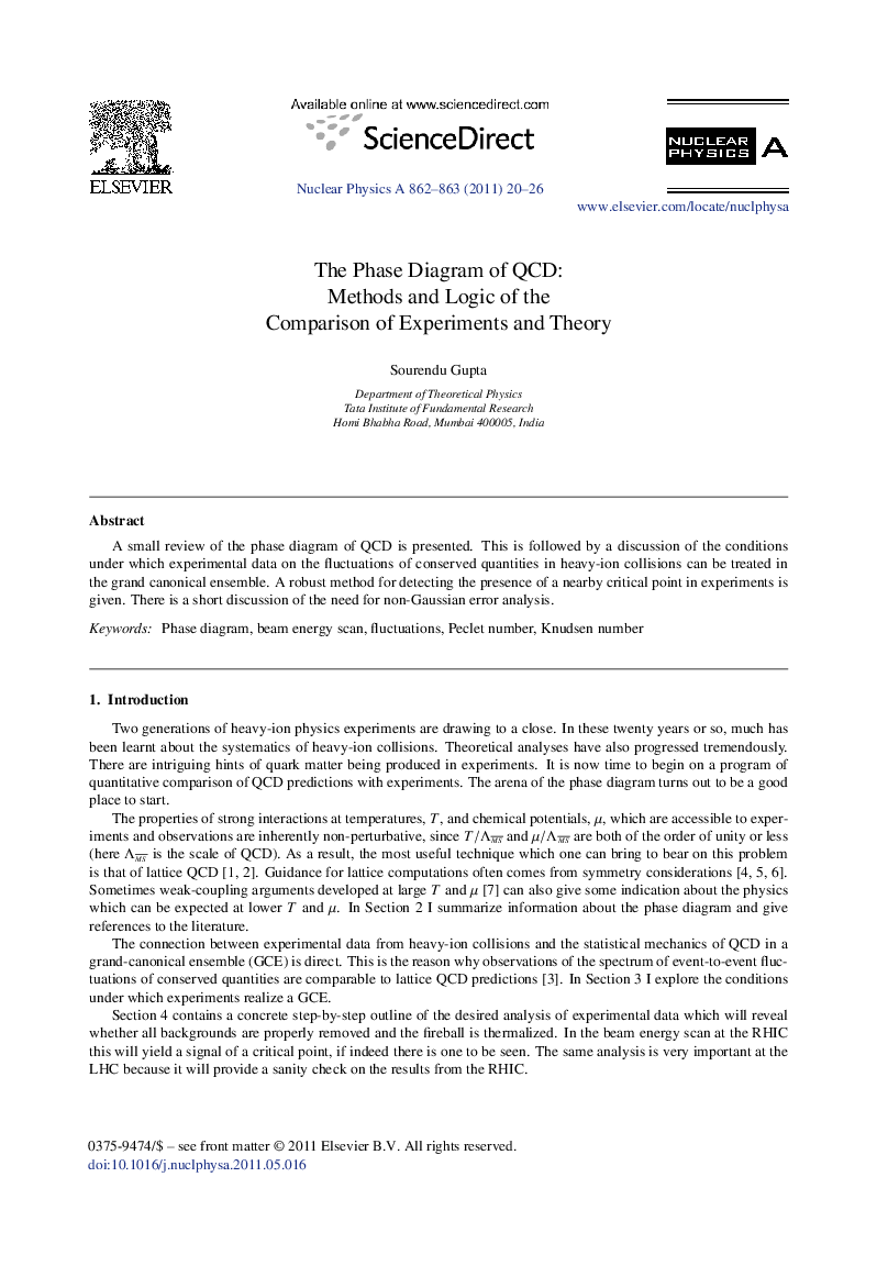 The Phase Diagram of QCD: Methods and Logic of the Comparison of Experiments and Theory