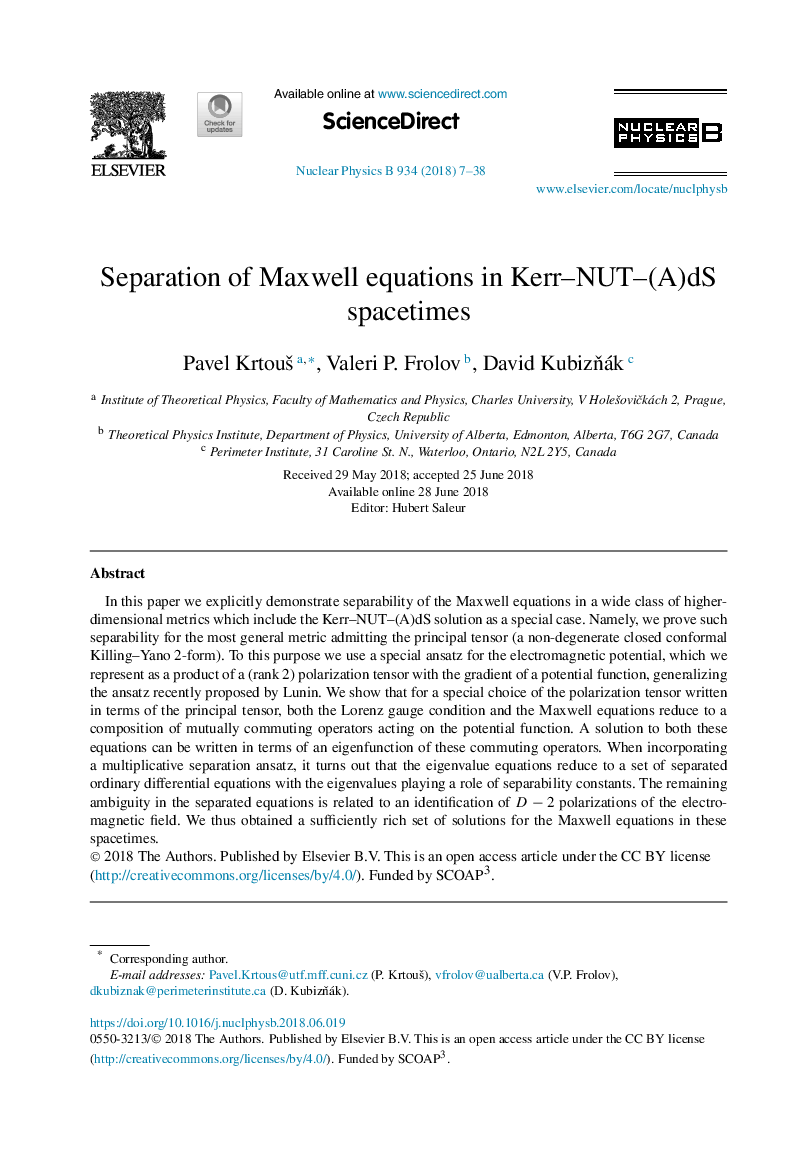 Separation of Maxwell equations in Kerr-NUT-(A)dS spacetimes