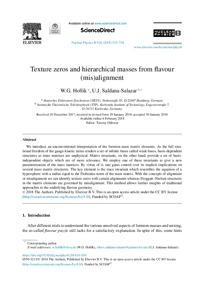 Texture zeros and hierarchical masses from flavour (mis)alignment
