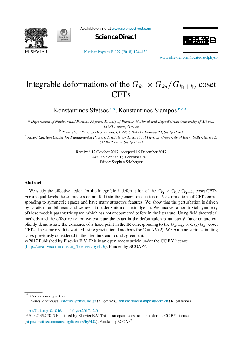 Integrable deformations of the Gk1ÃGk2/Gk1+k2 coset CFTs