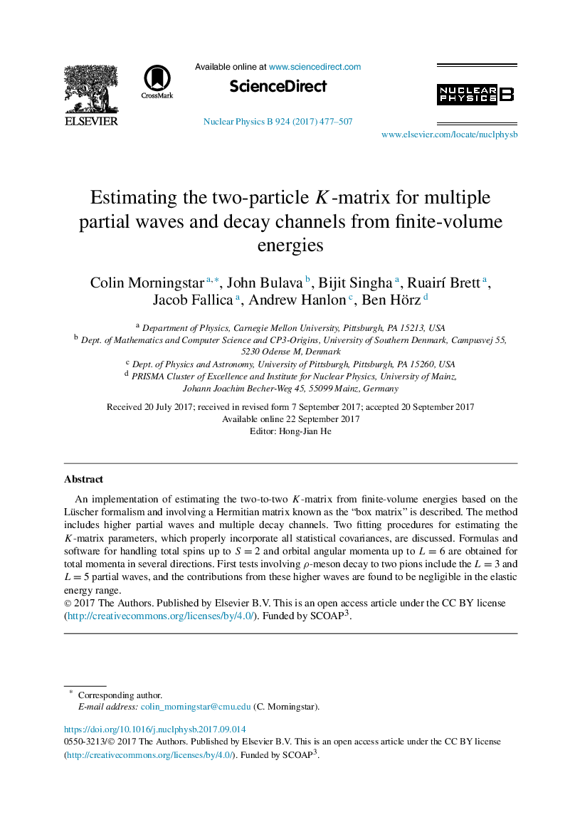 Estimating the two-particle K-matrix for multiple partial waves and decay channels from finite-volume energies