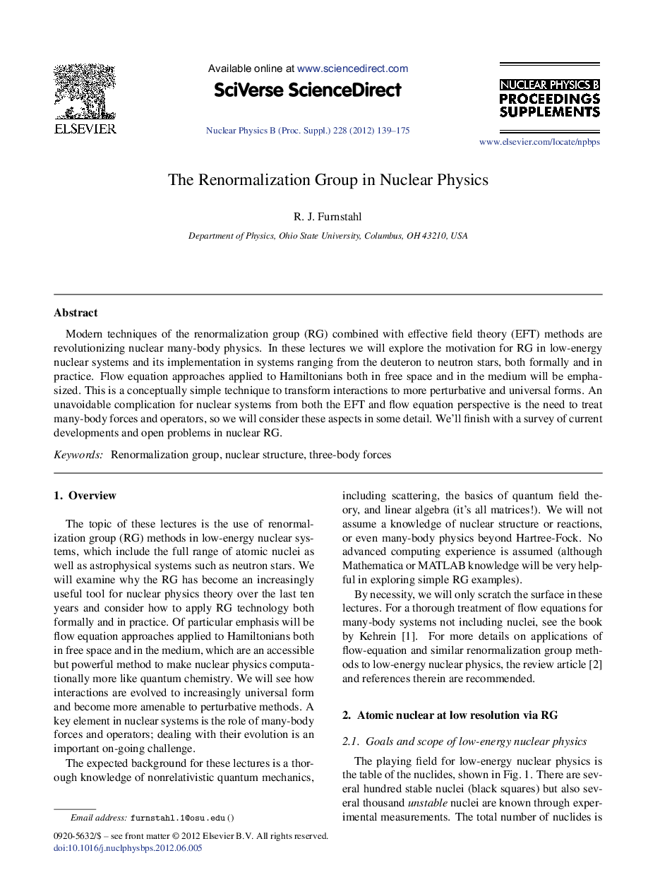 The Renormalization Group in Nuclear Physics