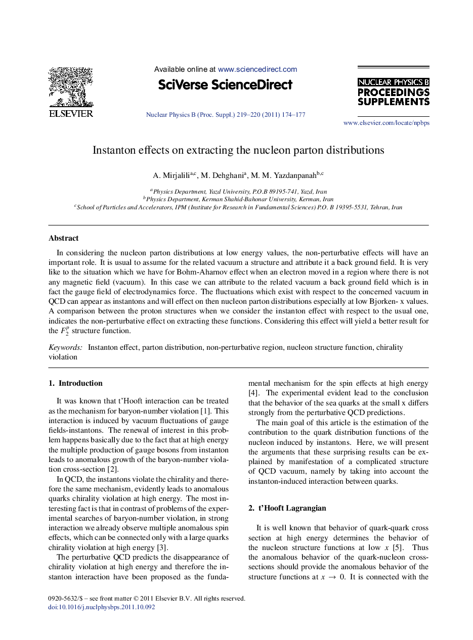 Instanton effects on extracting the nucleon parton distributions