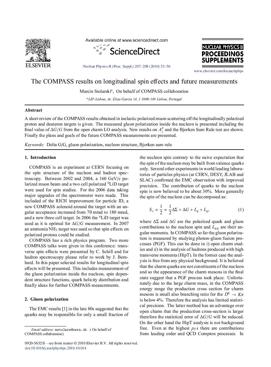 The COMPASS results on longitudinal spin effects and future measurements