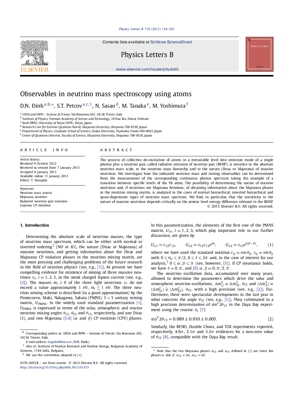 Observables in neutrino mass spectroscopy using atoms