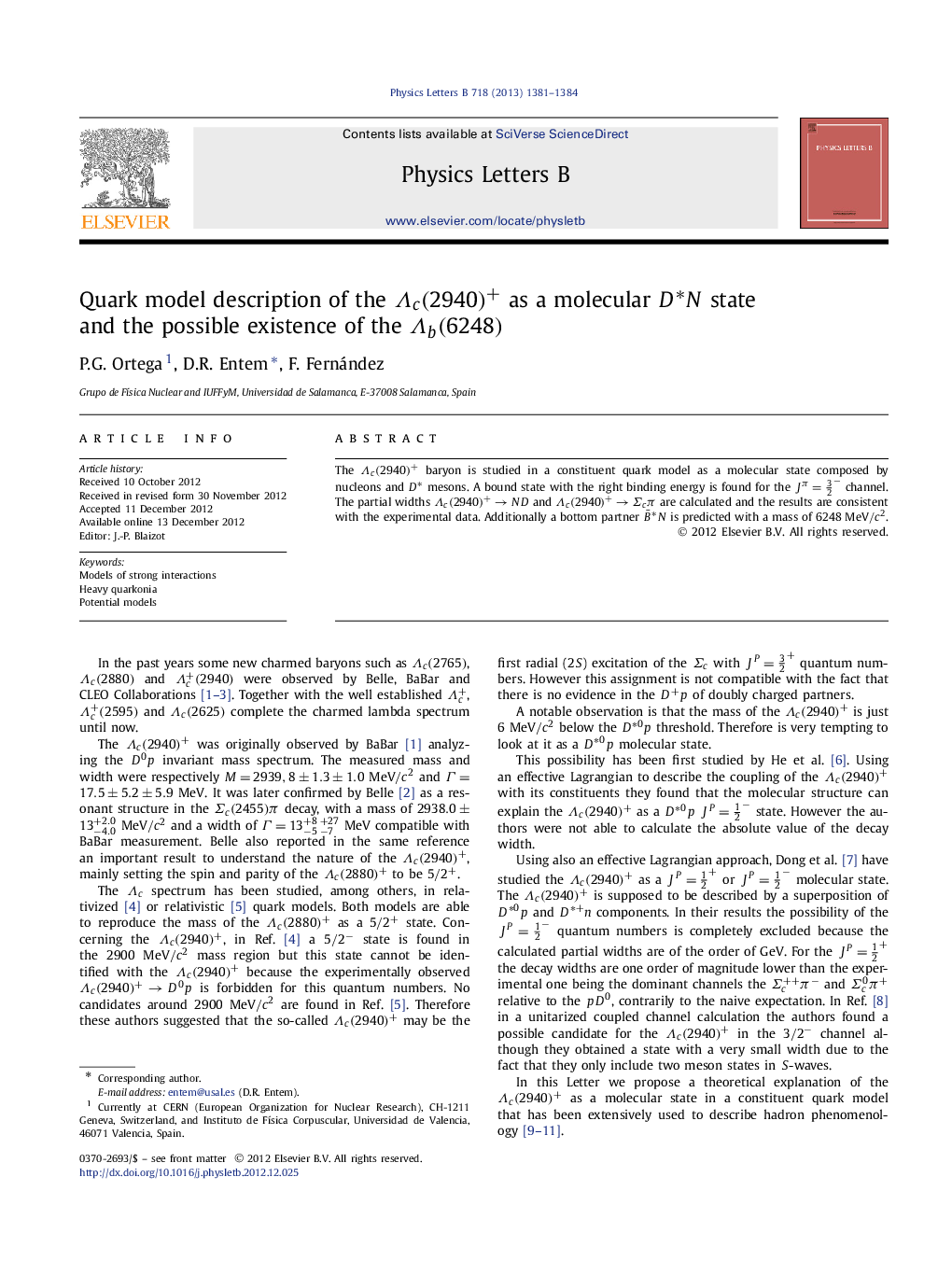 Quark model description of the Îc(2940)+ as a molecular DâN state and the possible existence of the Îb(6248)