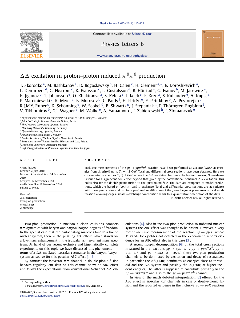 ÎÎ excitation in proton-proton induced Ï0Ï0 production