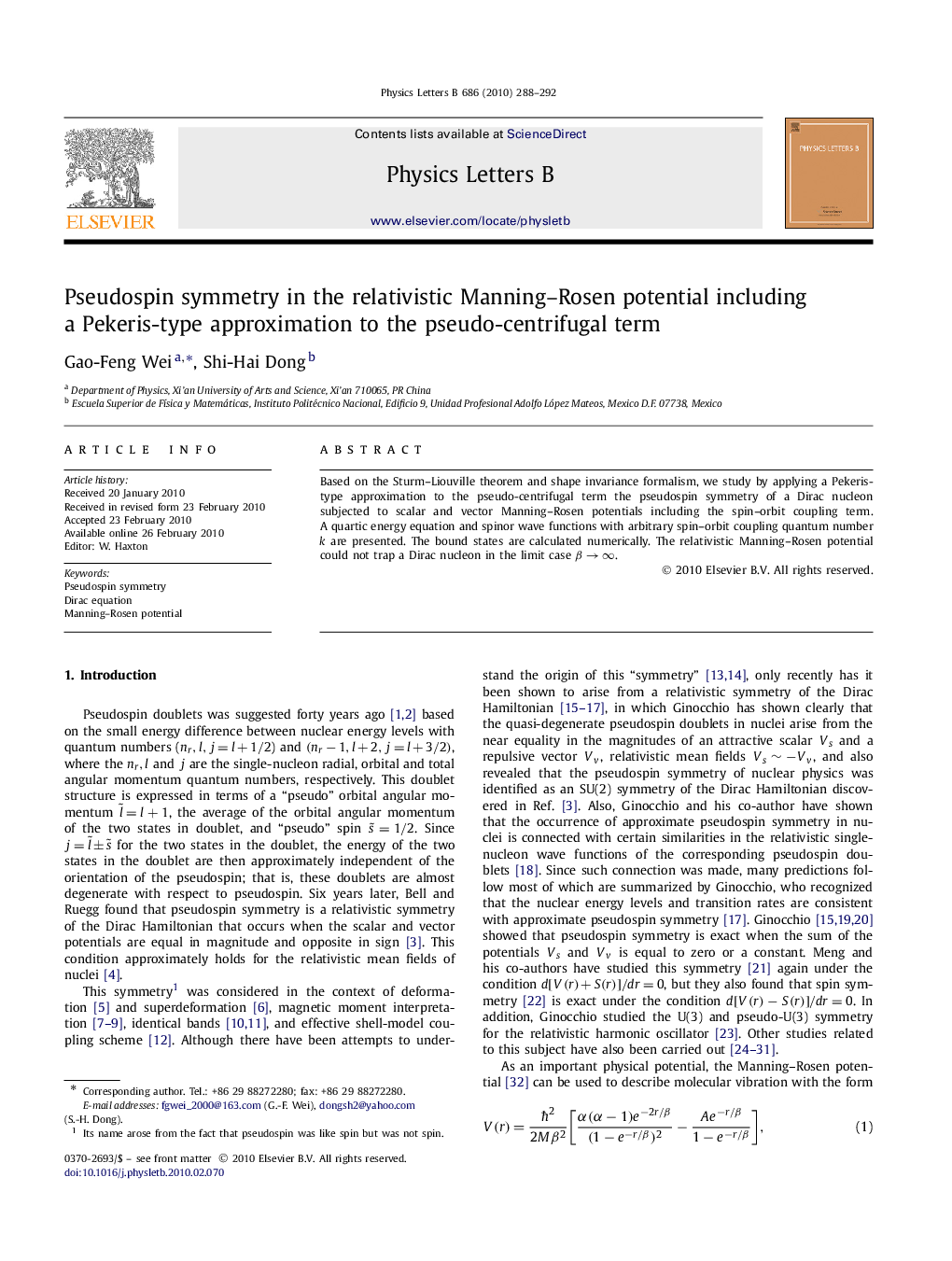 Pseudospin symmetry in the relativistic Manning-Rosen potential including a Pekeris-type approximation to the pseudo-centrifugal term