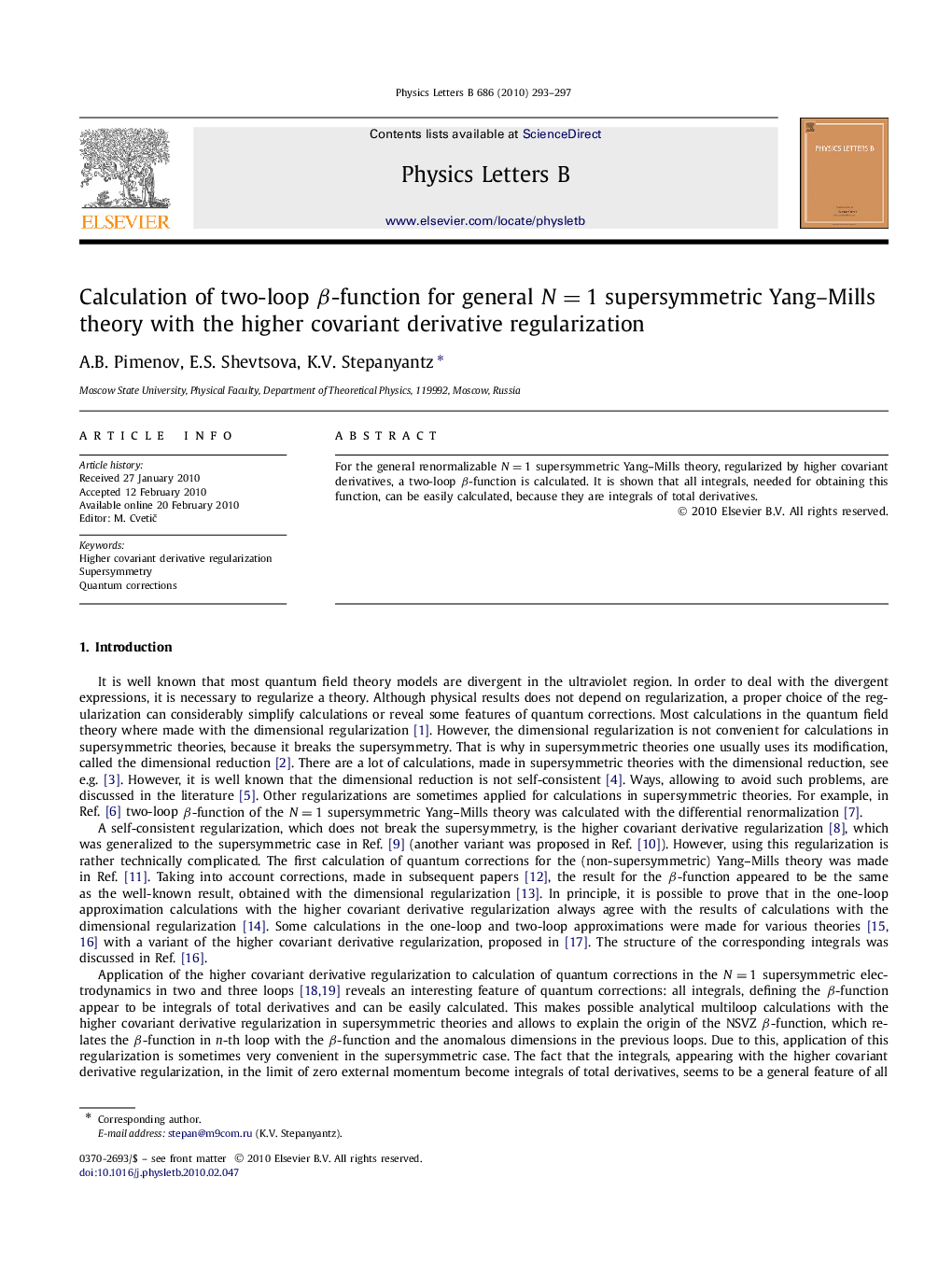 Calculation of two-loop Î²-function for general N=1 supersymmetric Yang-Mills theory with the higher covariant derivative regularization