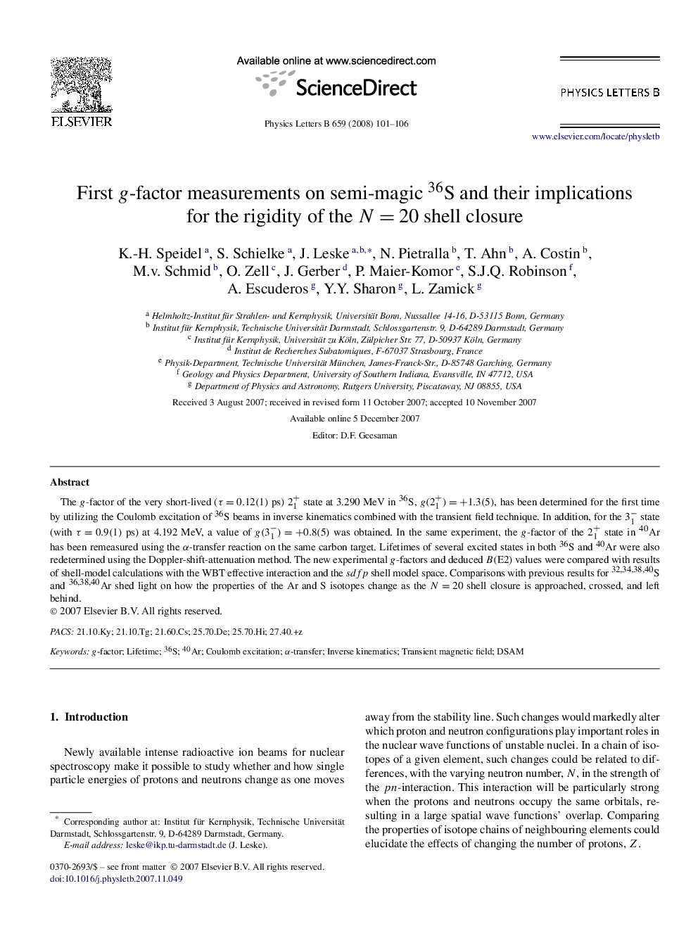 First g-factor measurements on semi-magic 36S and their implications for the rigidity of the N=20 shell closure