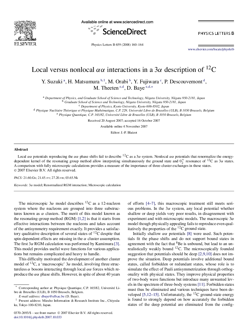 Local versus nonlocal Î±Î± interactions in a 3Î± description of 12C
