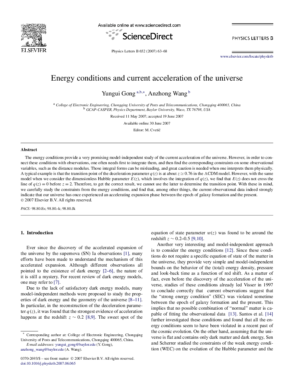 Energy conditions and current acceleration of the universe