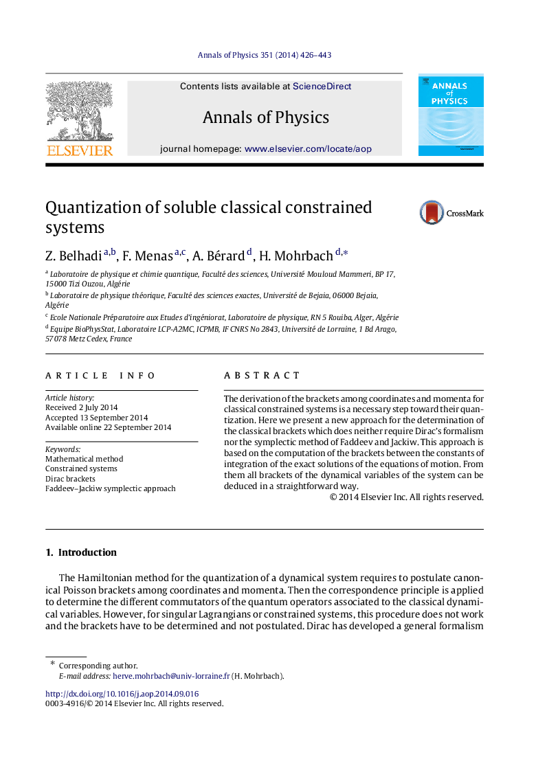 Quantization of soluble classical constrained systems