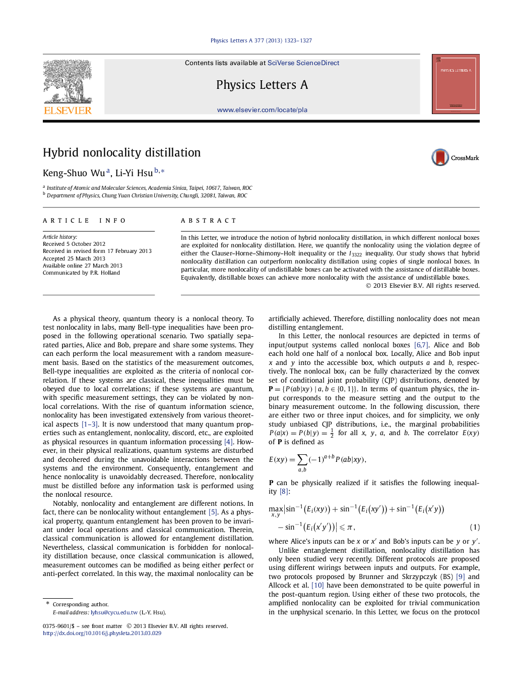 Hybrid nonlocality distillation