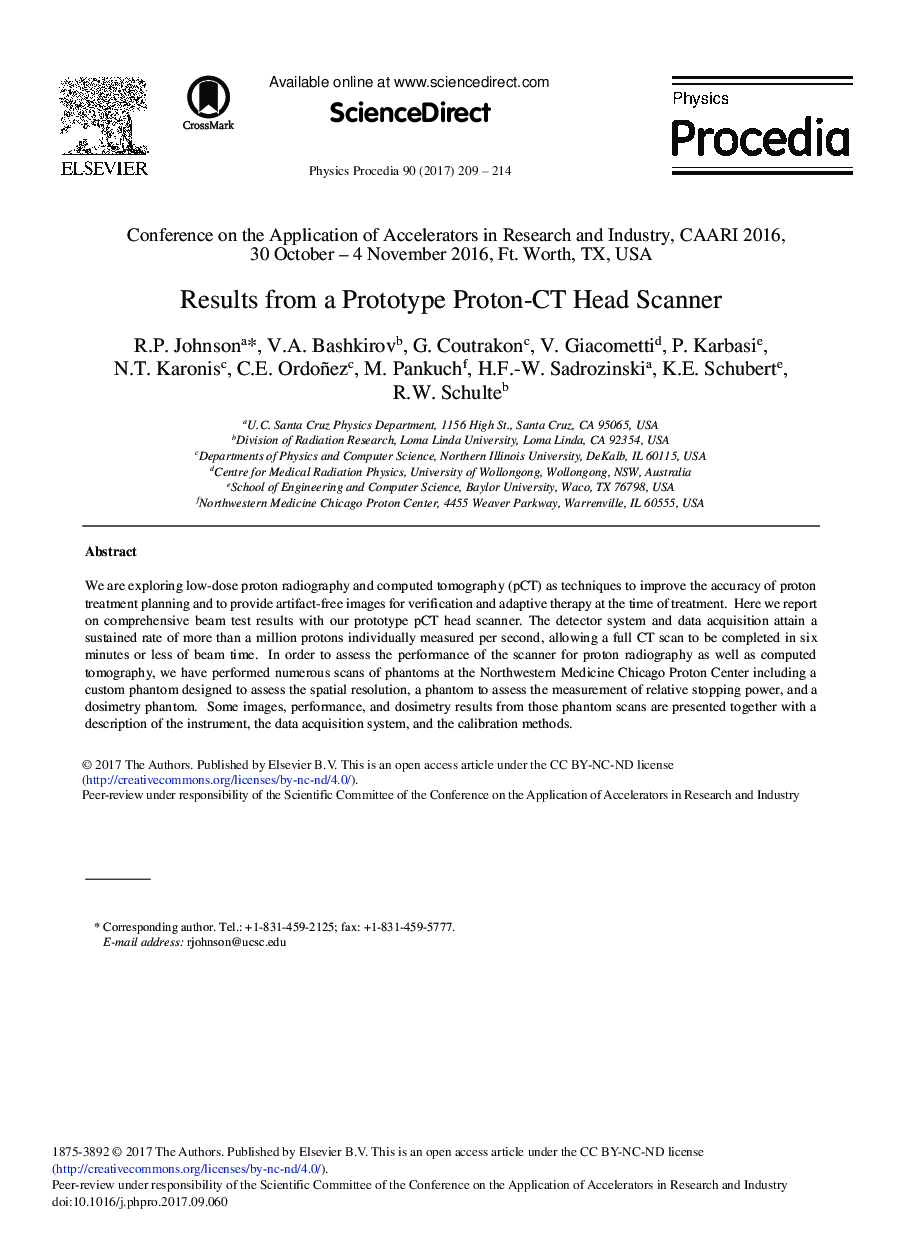 Results from a Prototype Proton-CT Head Scanner