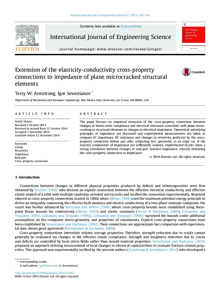 Extension of the elasticity-conductivity cross-property connections to impedance of plane microcracked structural elements