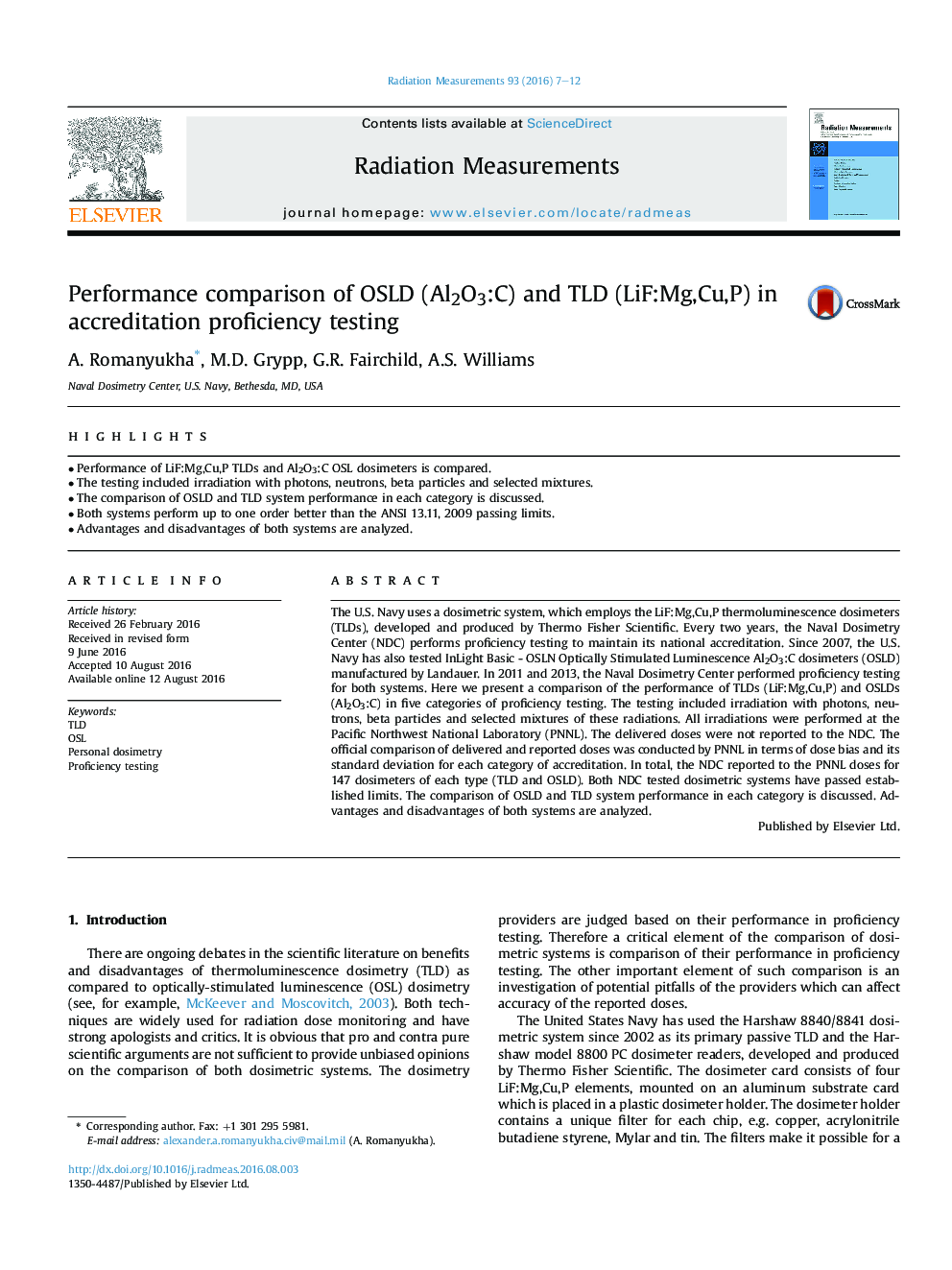 Performance comparison of OSLD (Al2O3:C) and TLD (LiF:Mg,Cu,P) in accreditation proficiency testing